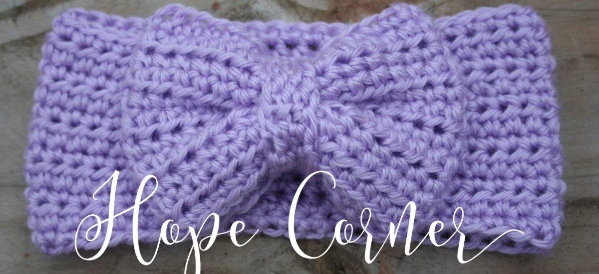 Crochet Bow Headband