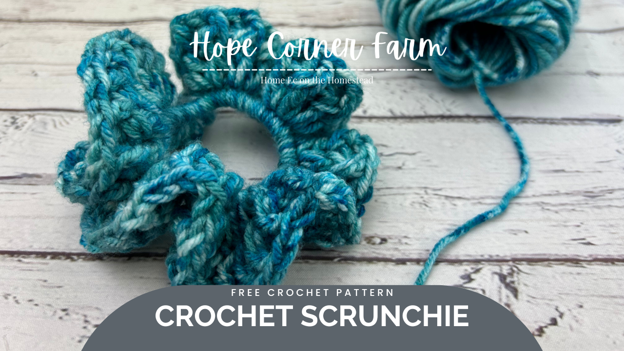 Crochet Scrunchie