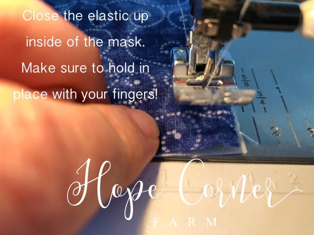 Cloth Face Mask Tutorial Hope Corner Farm