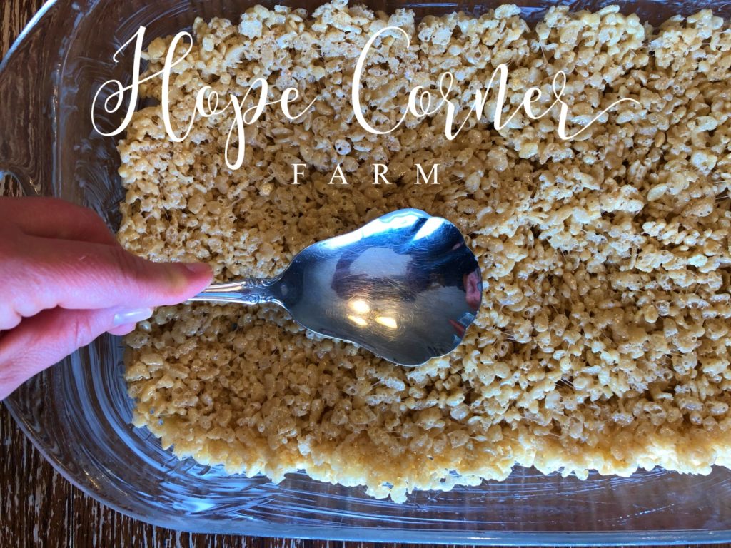 Rice Krispie Treats Recipe Hope Corner Farm