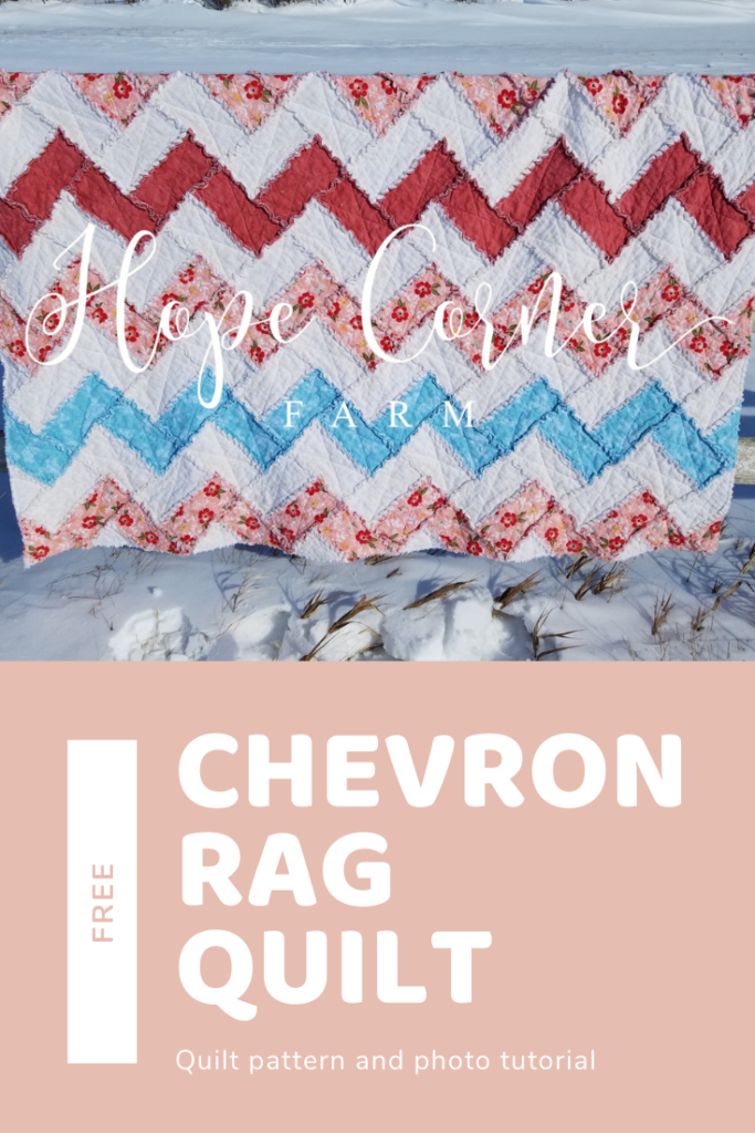 Chevron Rag Quilt