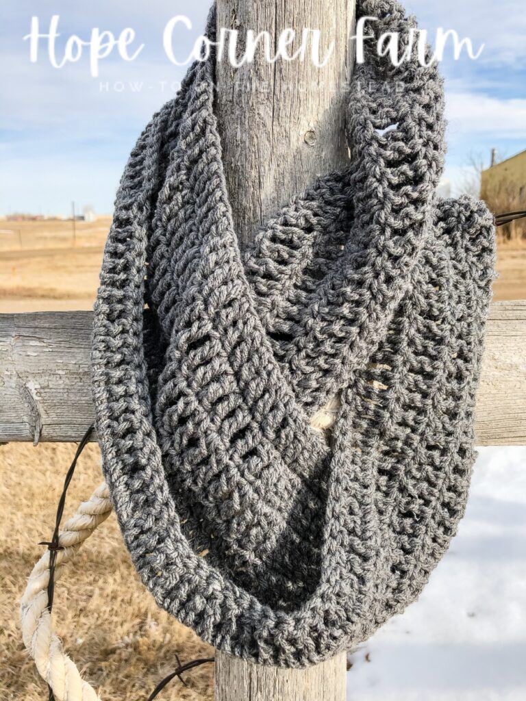 Quick and Easy Crochet Scarf for Beginners Pattern