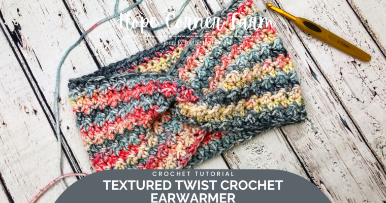 Textured Twist Crochet Headband  Free Pattern