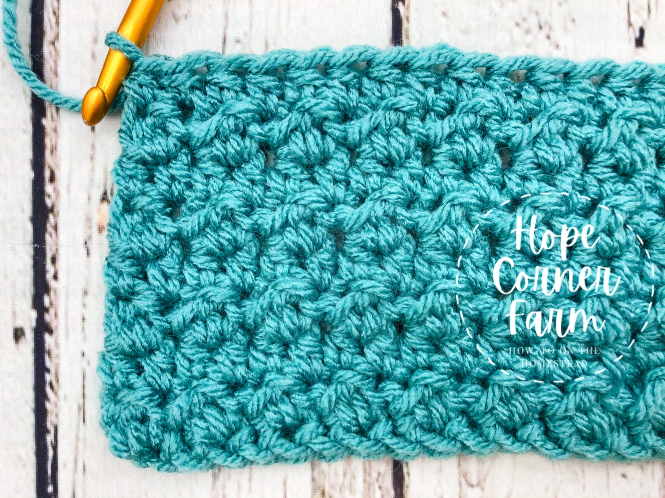 Textured Twist Crochet Headband Free Pattern - Hope Corner Farm