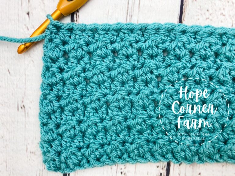 Textured Twist Crochet Headband Free Pattern - Hope Corner Farm