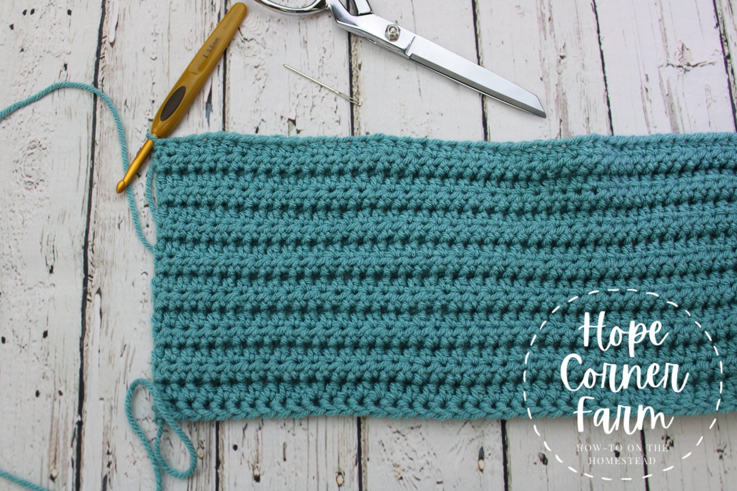 Twisted Lines Crochet Headband- Free Pattern - Hope Corner Farm