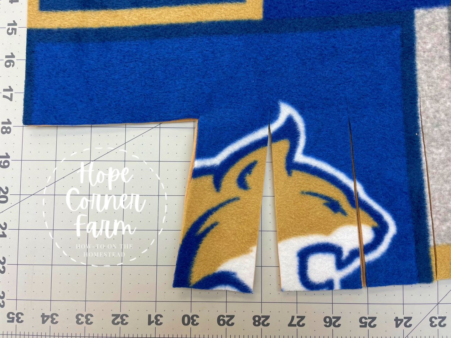 How To Make a Tie Blanket Hope Corner Farm