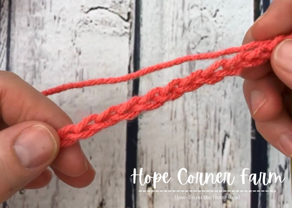 how to chain stitch in crochet