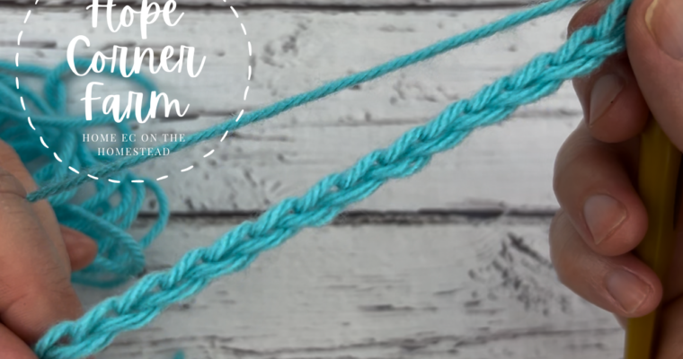 How to Chain Stitch in Crochet