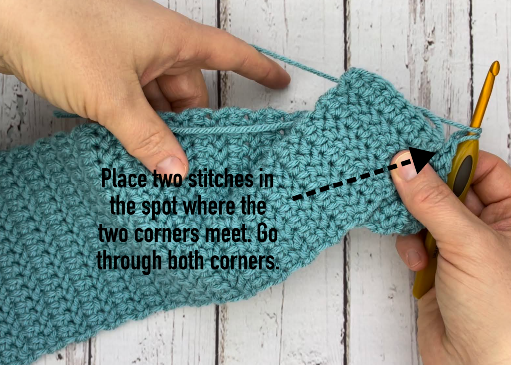 Placing two HHDCS in the joining corners