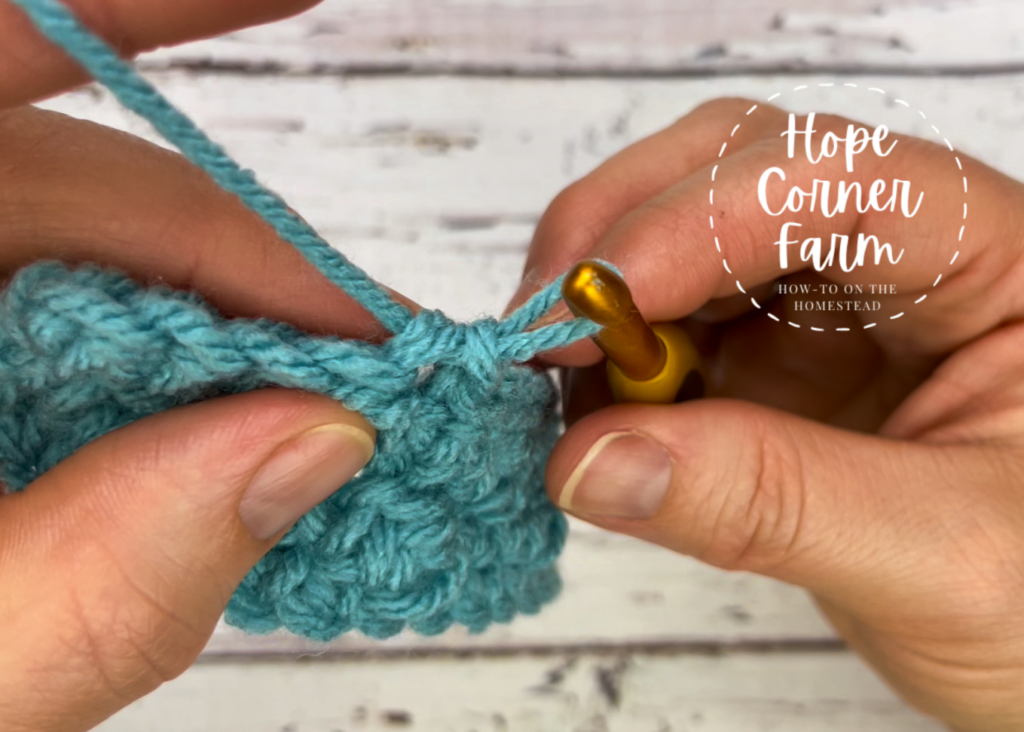 proper tension for the crochet slip stitch
