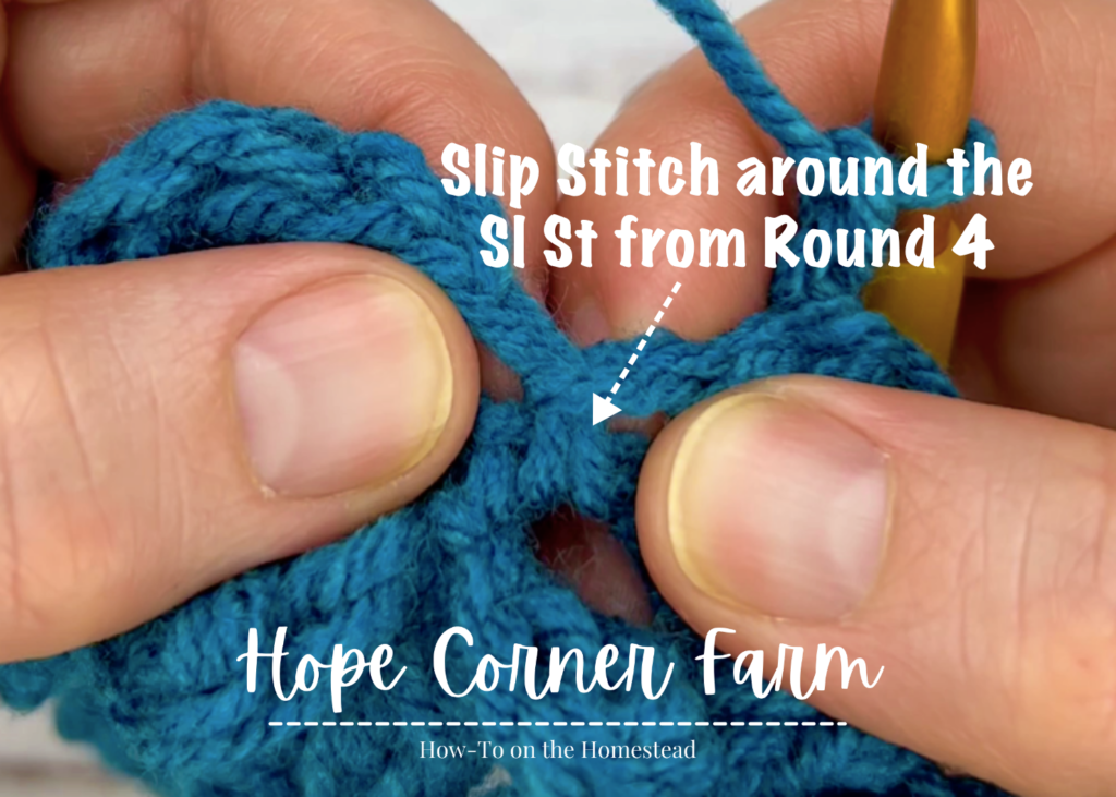 Where to slips stitch
