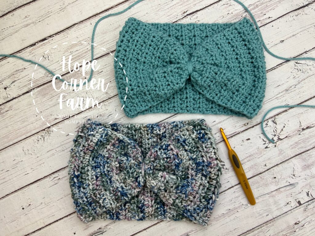The Sweetgrass Crochet Ear Warmer Pattern