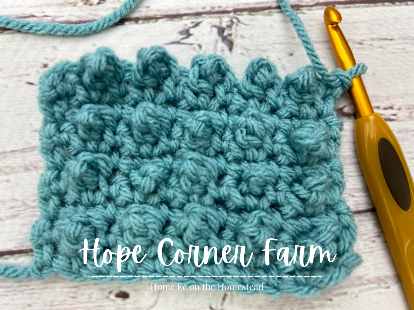 How to Granule Stitch in Crochet