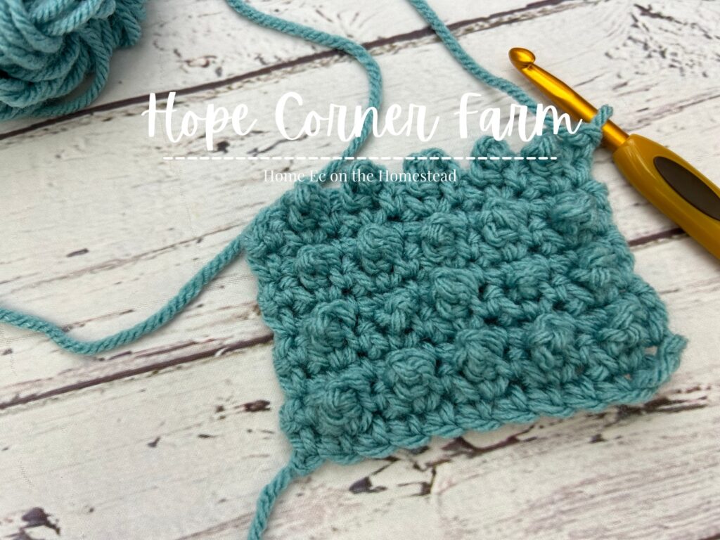 How to Granule Stitch in Crochet