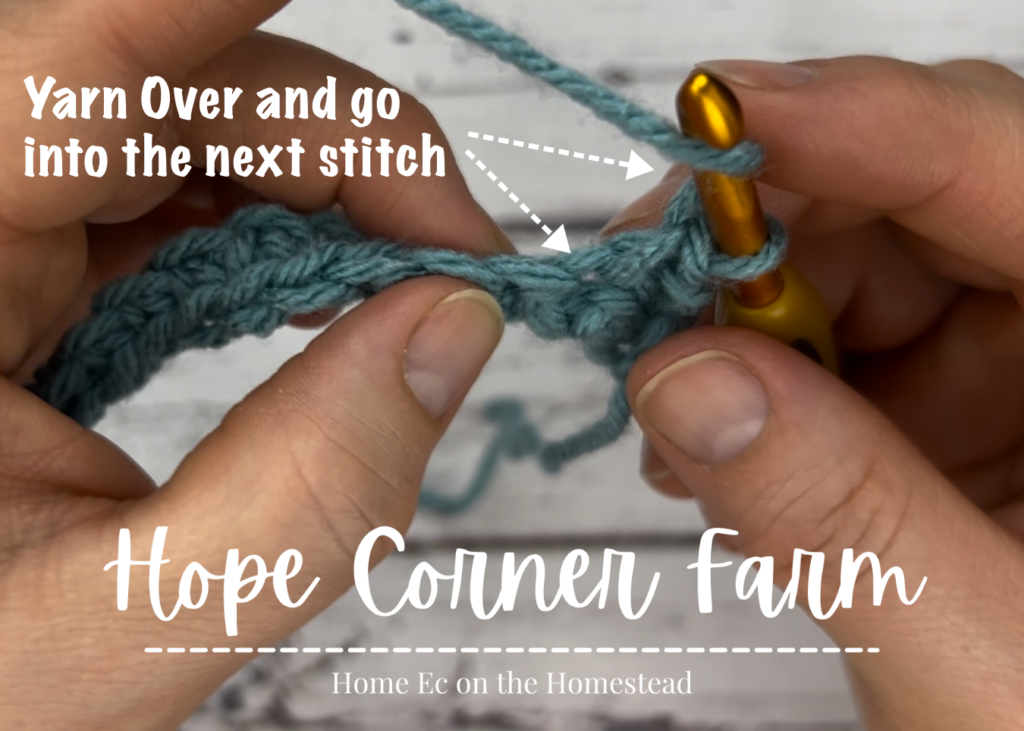 How to start the spot stitch