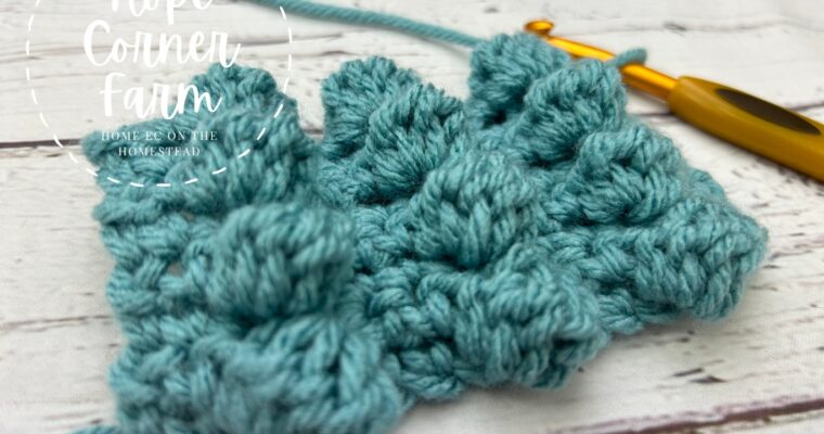 How to Spot Stitch in Crochet – Textured Crochet Stitch
