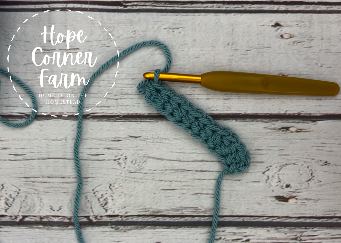 How to Foundation Half Double Crochet
