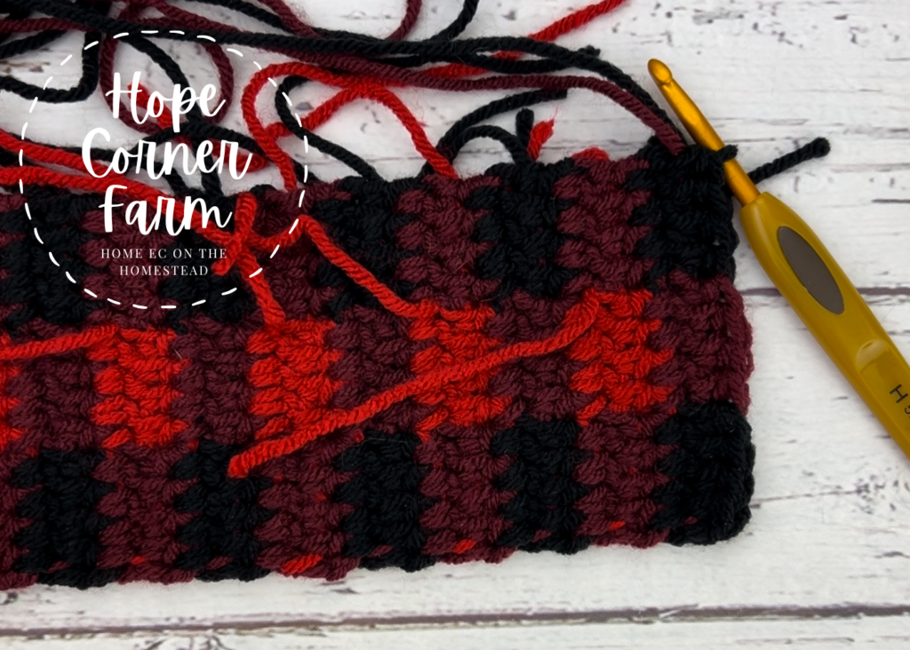 Row 44 how to crochet a headband