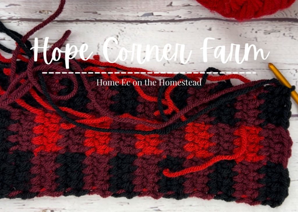 buffalo plaid headband