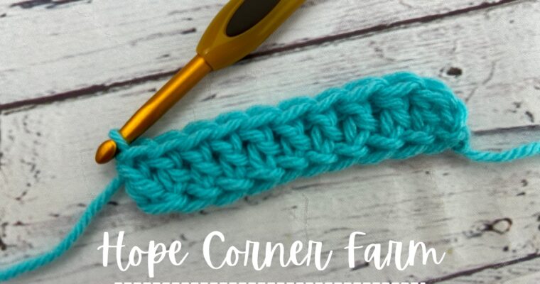 How to Foundation Double Crochet Stitch
