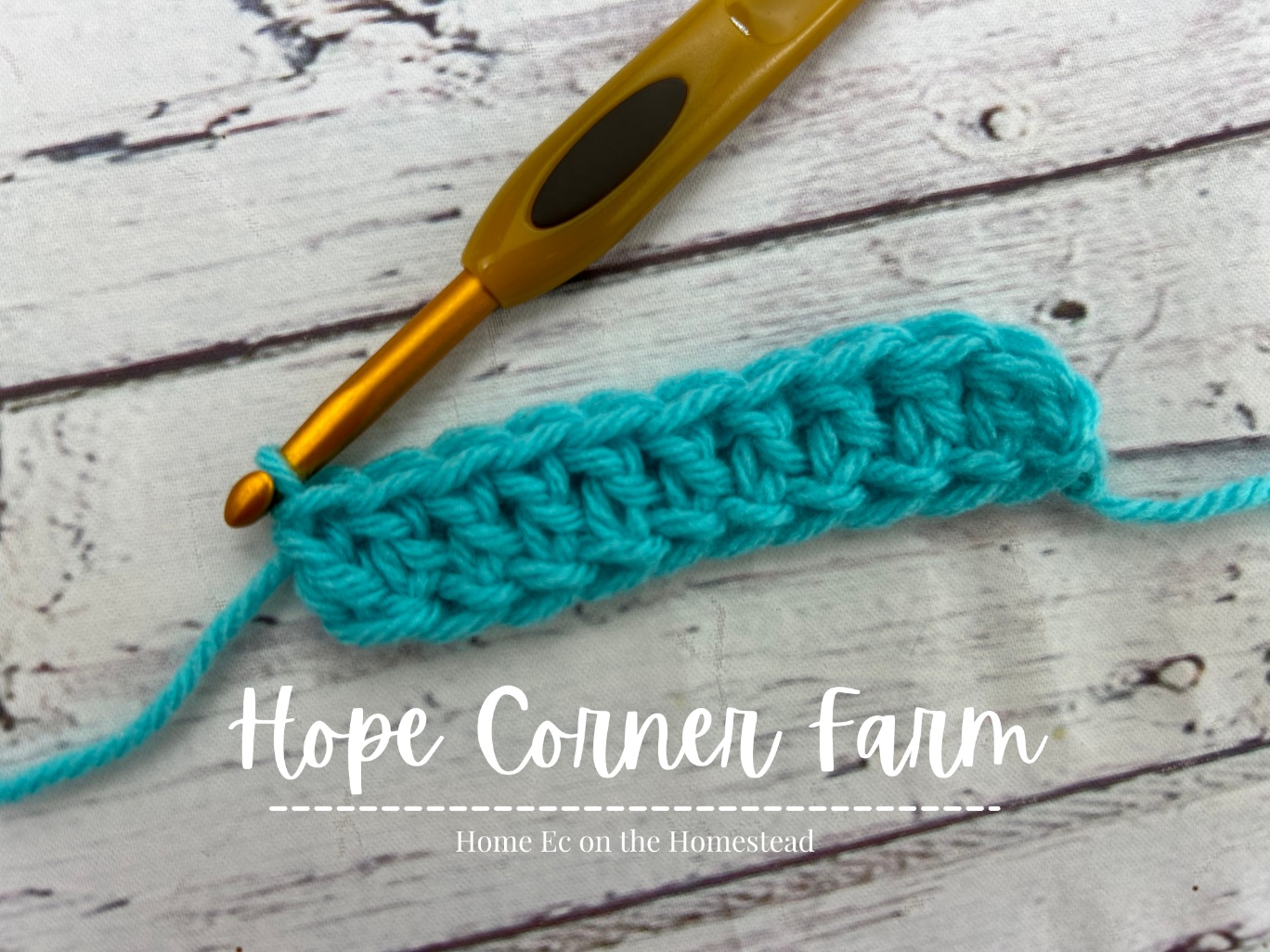 How to Foundation Double Crochet Stitch