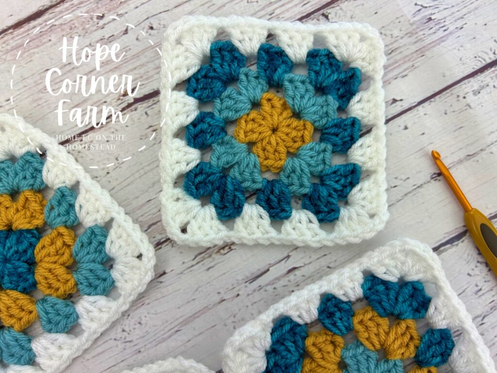 how to crochet a classic granny square hope corner farm