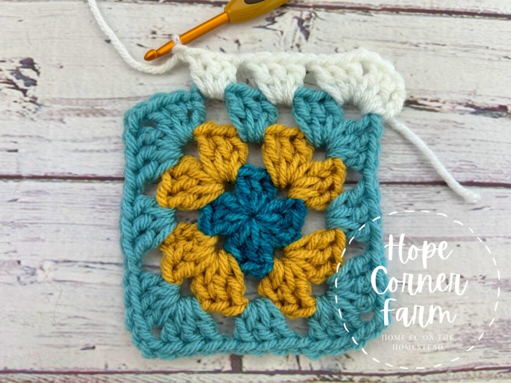 classic crochet granny square 