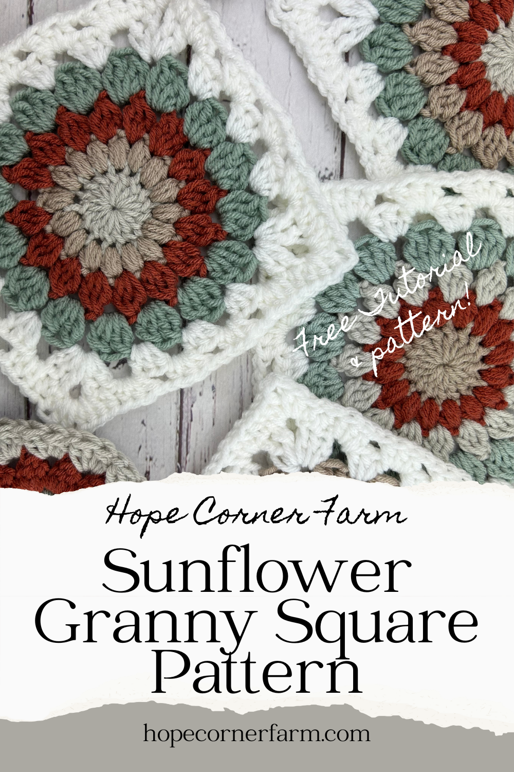 How To Crochet A Sunflower Granny Square Hope Corner Farm how-to-crochet-a-sunflower-granny-square-hope-corner-farm