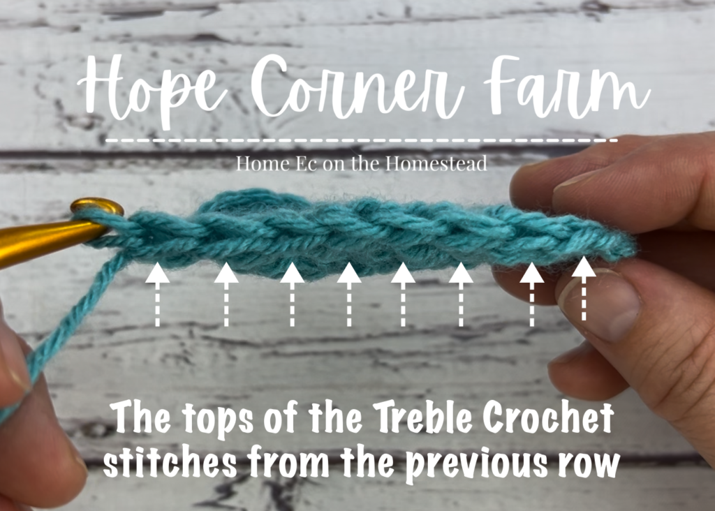 How to count crochet stitches