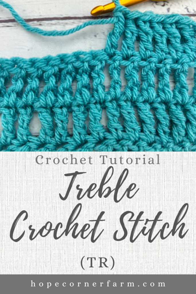 Learn how to Treble Crochet stitch