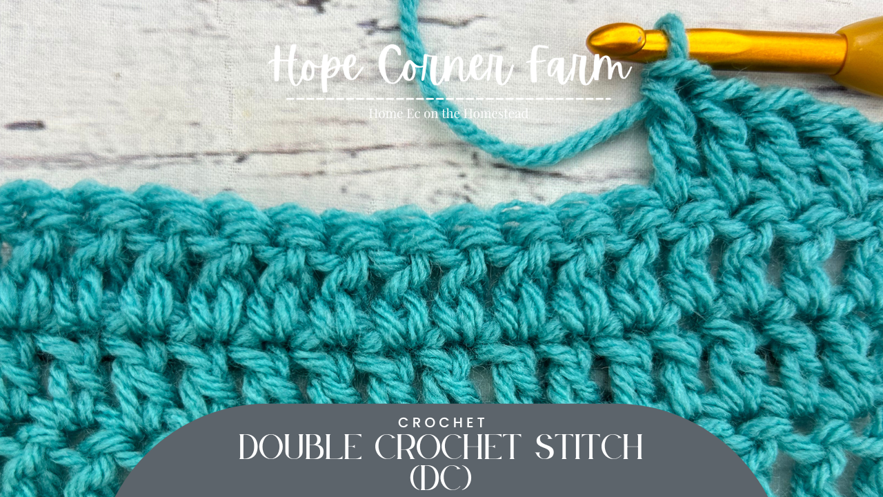 How to Double Crochet Stitch