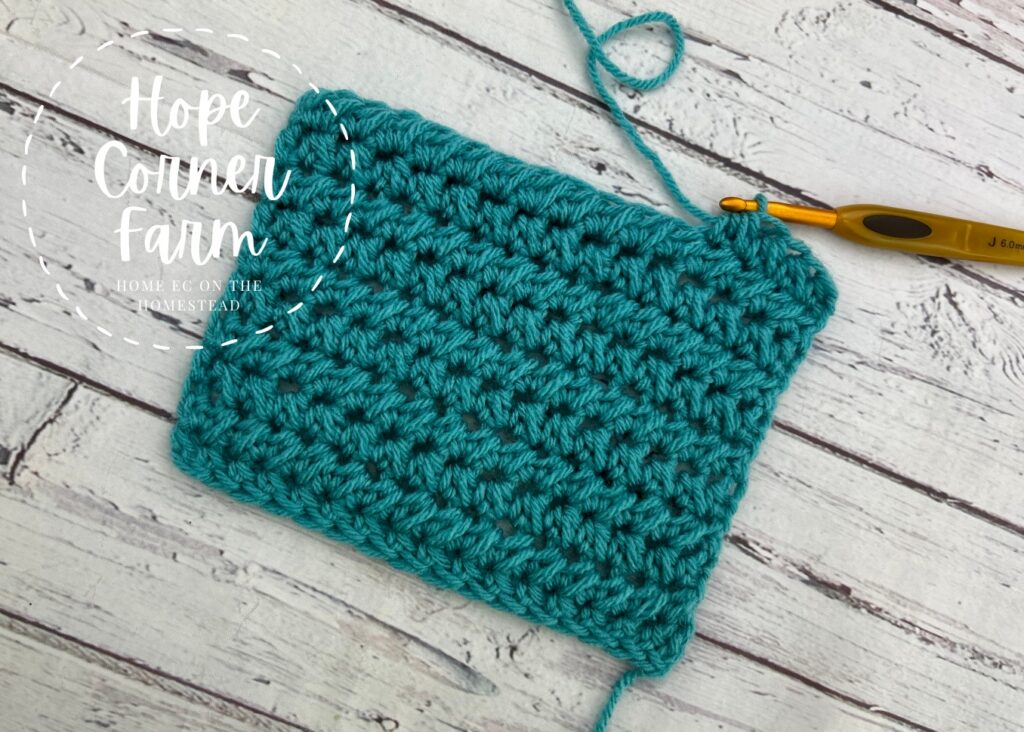 How to Paired Half Double Crochet stitch