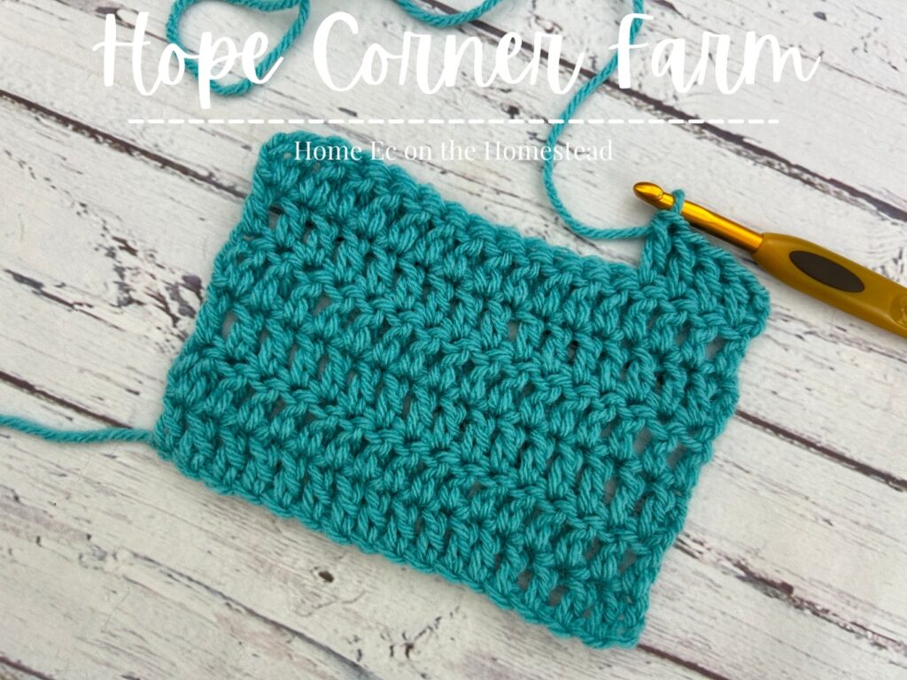 double crochet stitch tutorial