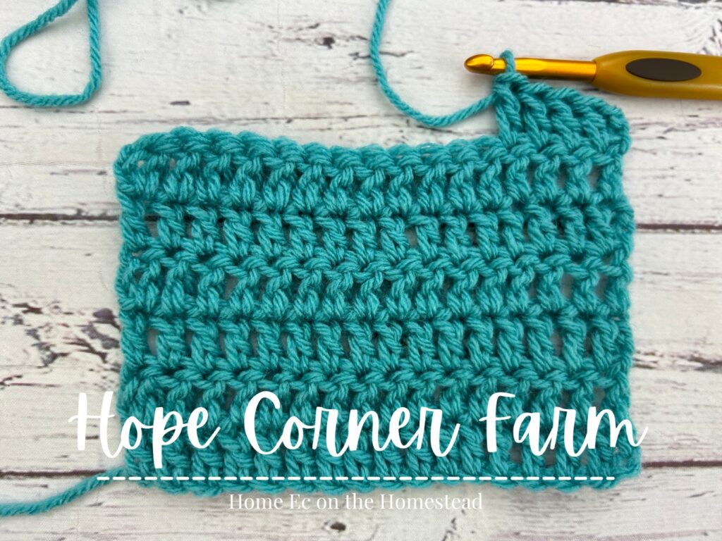 How to Double Crochet Stitch