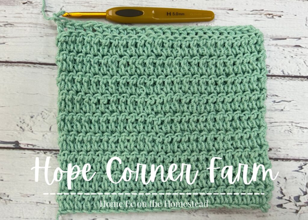 Double Crochet Thermal Stitch