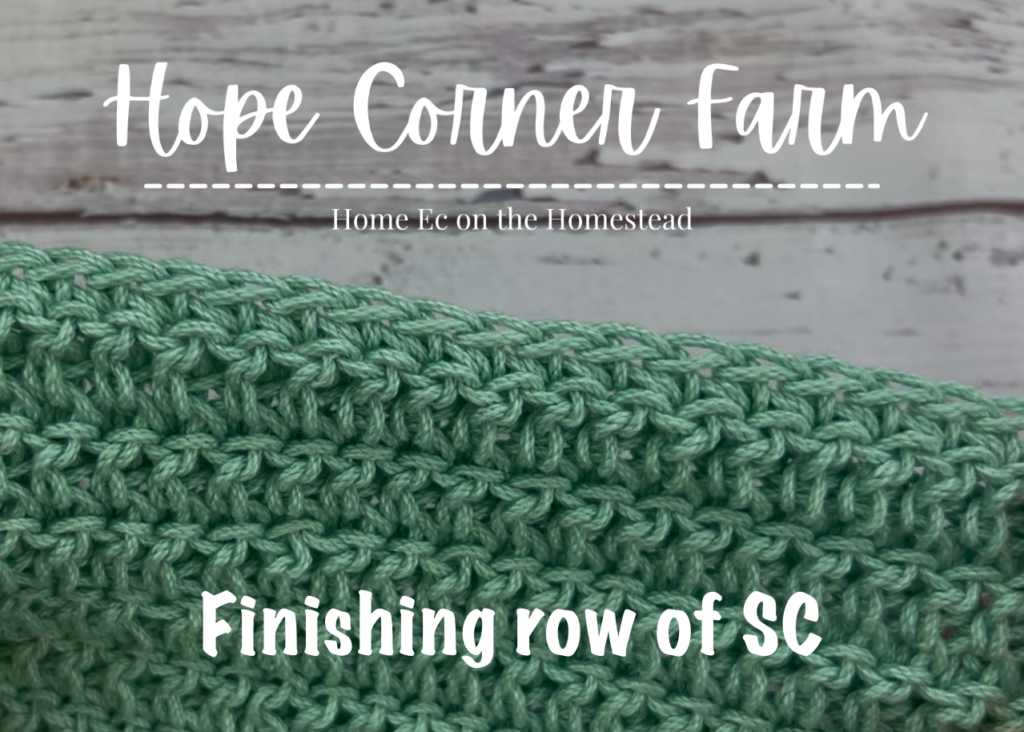 Double Crochet Thermal Stitch Tutorial