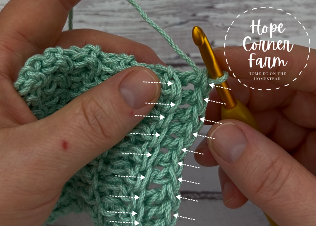 how to finish the stitches