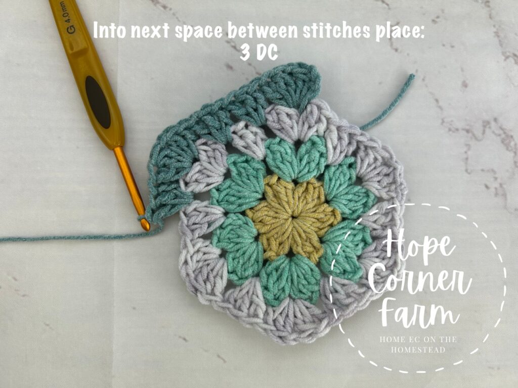 crochet large hexagon