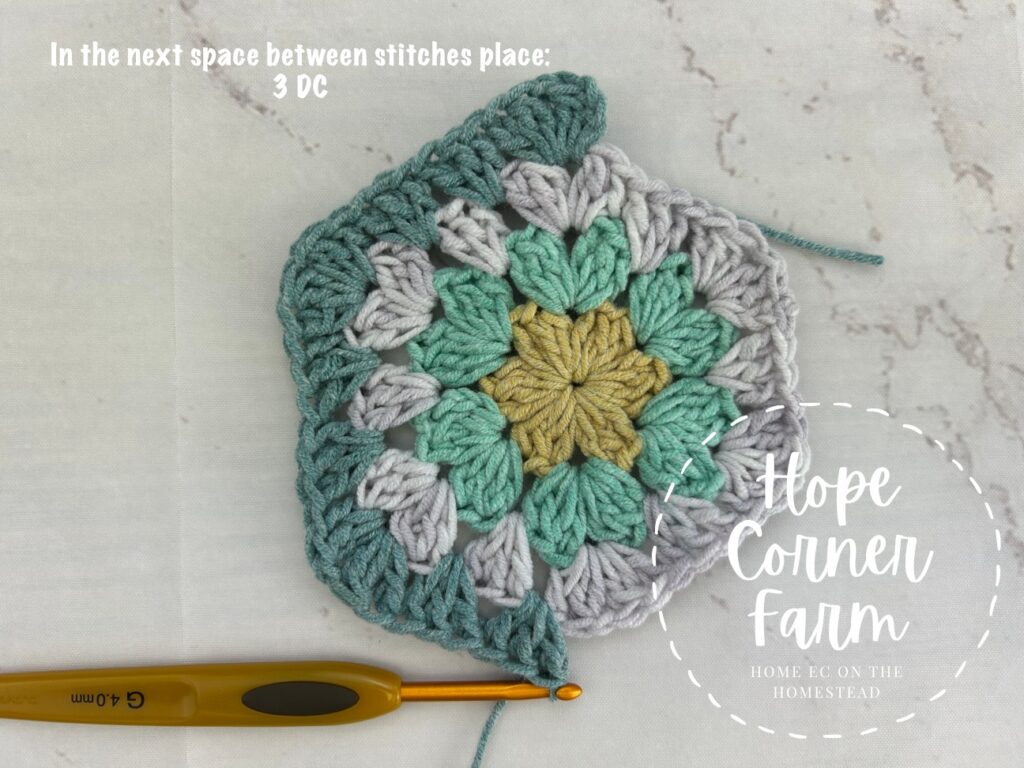 free crochet hexagon pattern hope corner farm