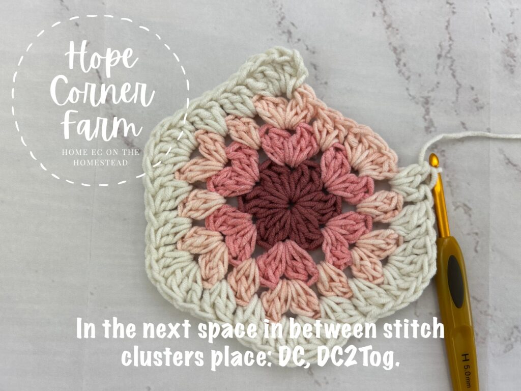 Crochet Stitch placement