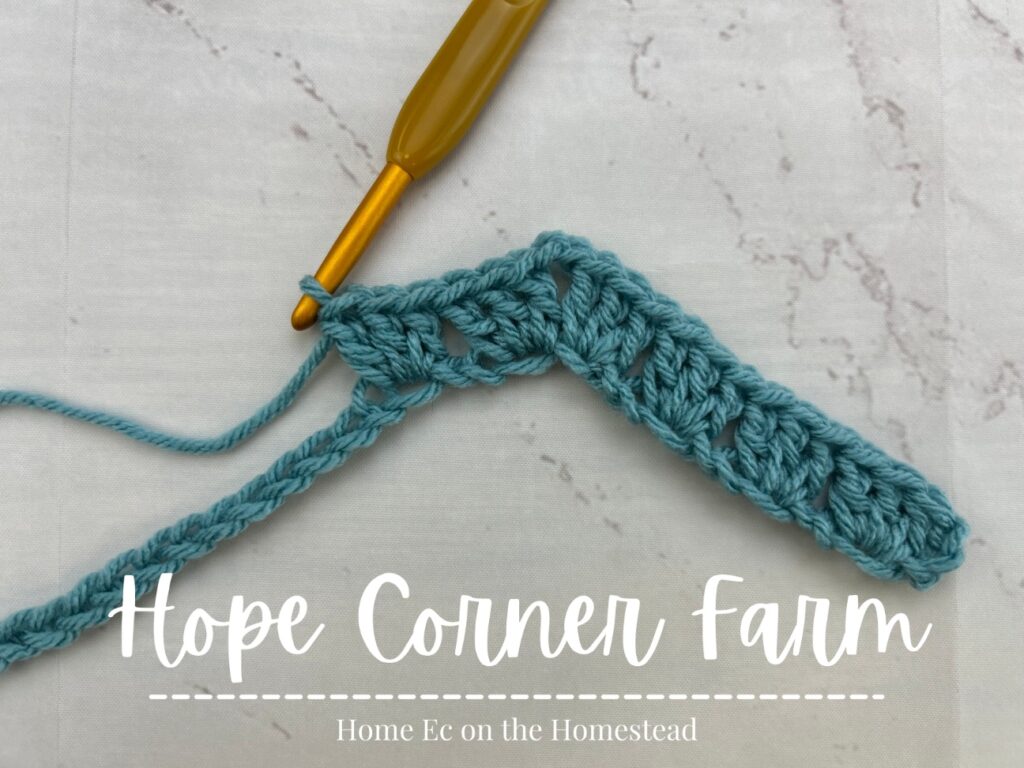 how to crochet the granny ripple stitch