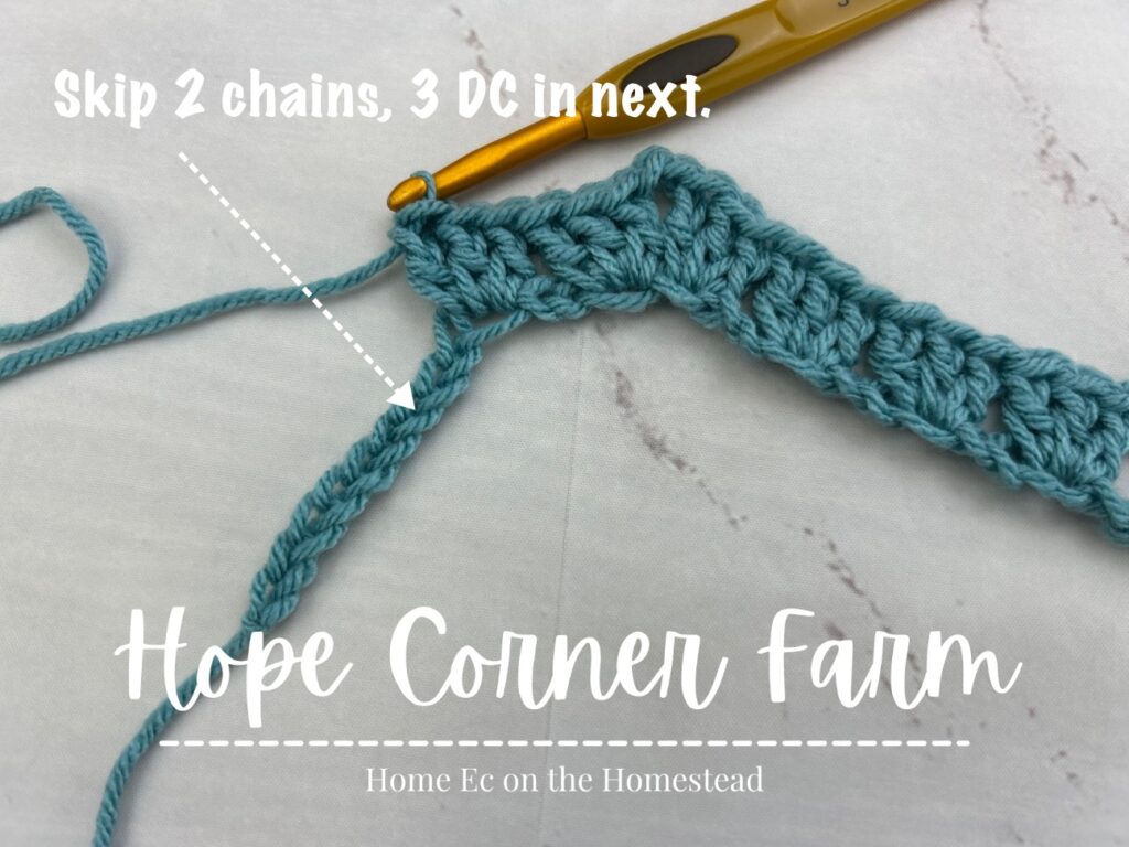 granny ripple stitch in crochet