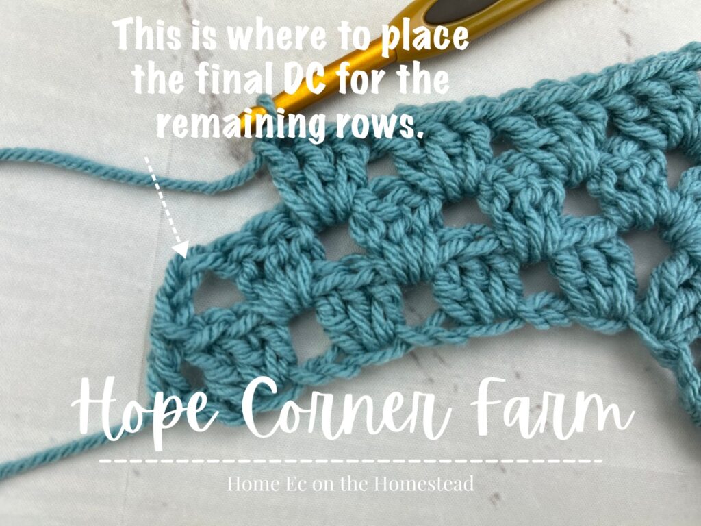 crochet granny ripple stitch