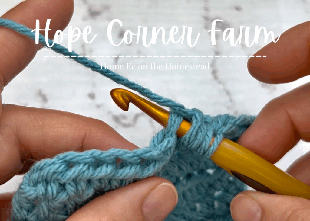 How to Half Double Crochet 2 Together