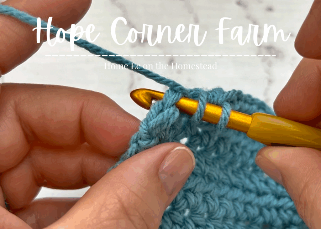 HDC2Tog crochet tutorial