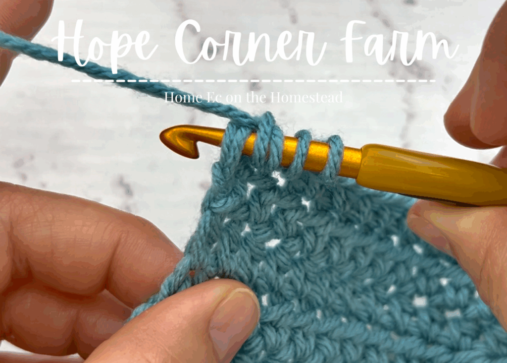 Half Double Crochet 2 Together Tutorial