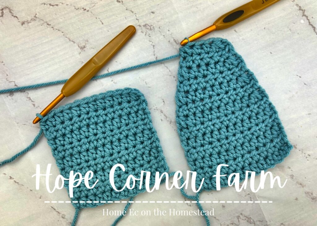 How to Half Double Crochet 2 Together