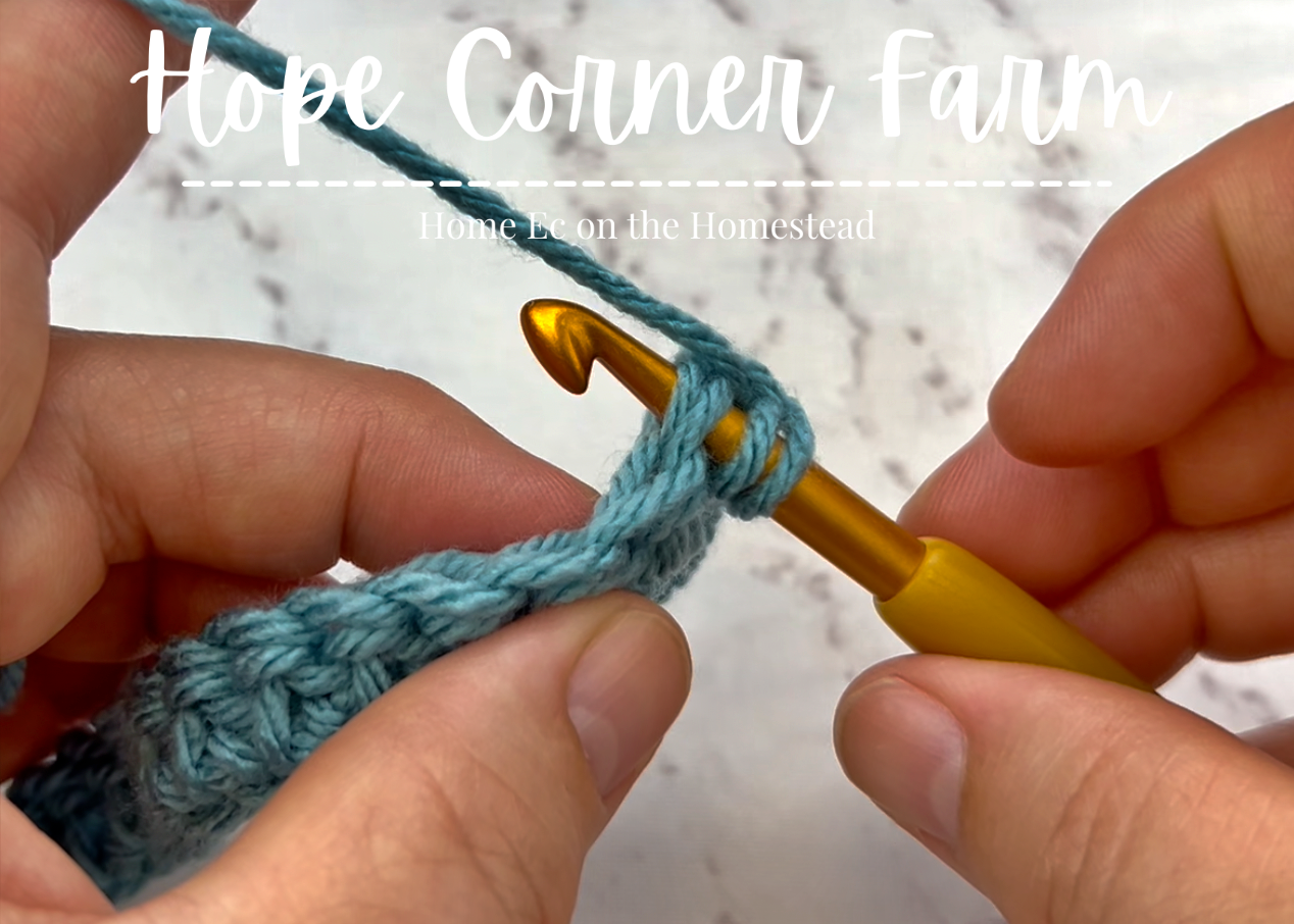 How to Crochet the Herringbone Half Double Crochet Stitch – Easy Step ...
