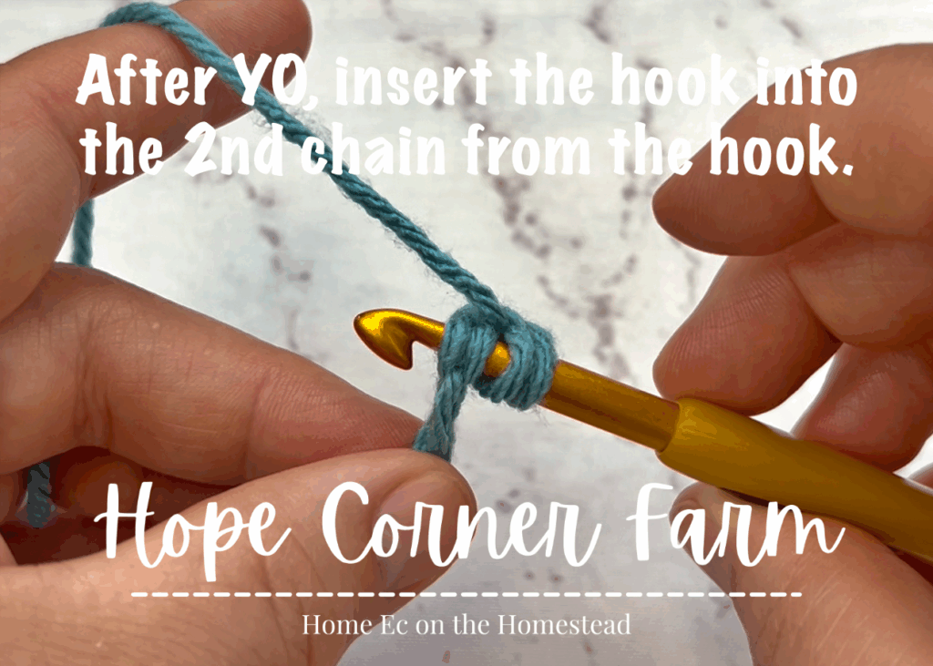 How to herringbone half double crochet stitch